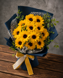 【父の日におすすめ】ひまわり12本の花束
