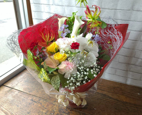 花瓶要らず スタンディングブーケ 胡蝶蘭